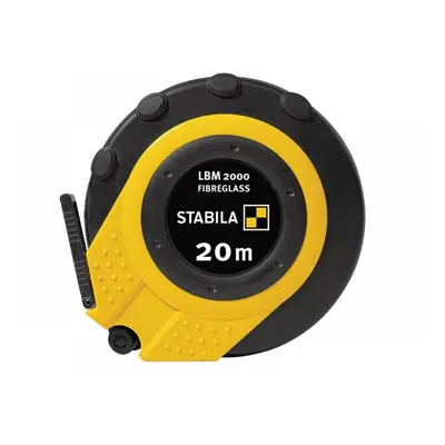 Stabila 19654 Lbm 2000 Closed Fibreglass Tape 20M (Width 13Mm) (Metric Only)