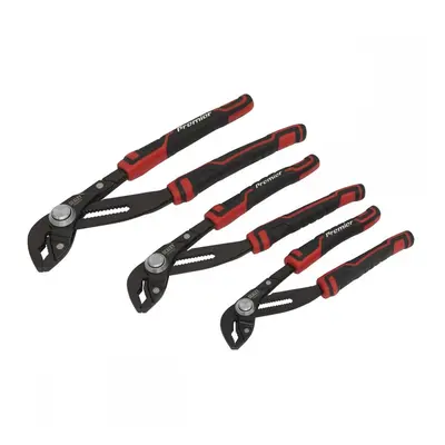 Sealey AK8380 Water Pump Pliers Set 3Pc Quick Release