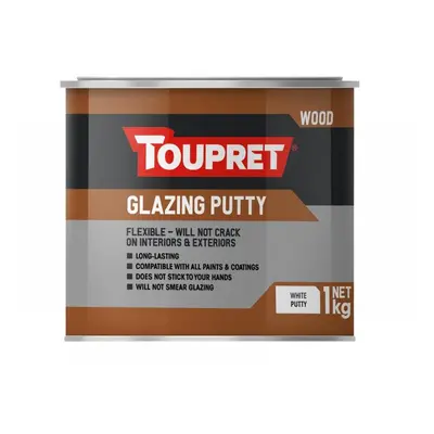 Toupret TTMABLA01GB Glazing Putty 1Kg