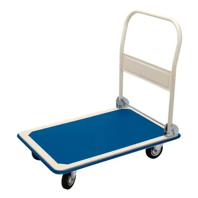 Draper 04692 Platform Trolley With Folding Handle 900 X 600 X 850Mm 300Kg each