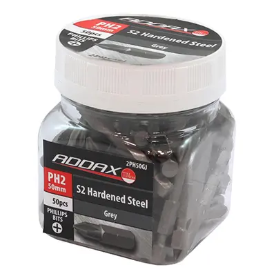 Timco 2PH50GJ S2 Driver Bits - Ph No.2 X 50 Small Jar 50