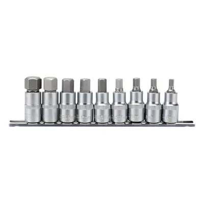 Draper Expert 16307 Metric Hex. Socket Bit Set 1/2in Sq. Dr. 55Mm (9 Piece) per set