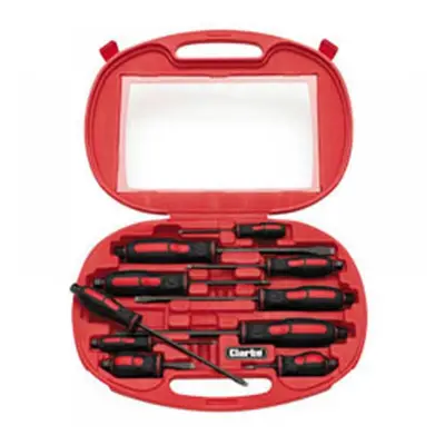 Clarke 1700522 Pro122 10 Piece Pro Screwdriver Set