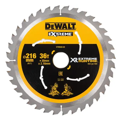 Dewalt Dt99569 Xr Extreme Runtime Mitre Saw Blade 216Mm X 30Mm X 36T