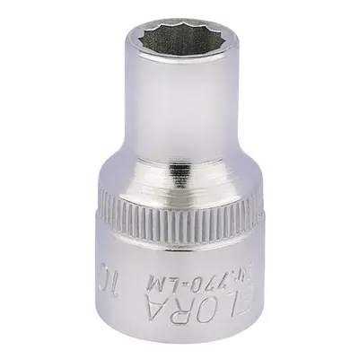 Elora 24559 Bi-Hexagon Socket 1/2in Sq. Dr. 10Mm each