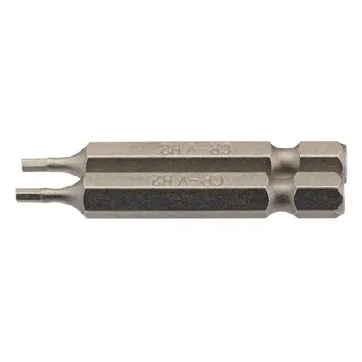 Draper 64244 Hexagonal Insert Bit 2Mm 1/4in Hex 50Mm Long (Pack Of 2) per pack