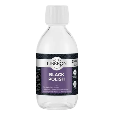 Liberon 126831 Black Polish 250Ml