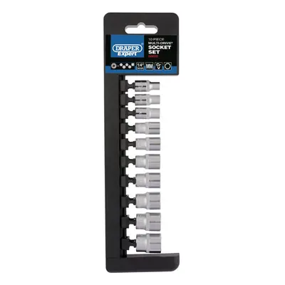 Draper Expert 50022 Multi-Drive® Metric Socket Set 1/4in Sq. Dr. (10 Piece) per set