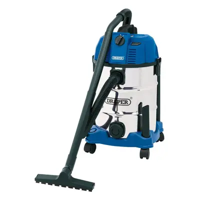 Draper 20523 Wet And Dry Vacuum Cleaner With Stainless Steel Tank 30L 1600W each