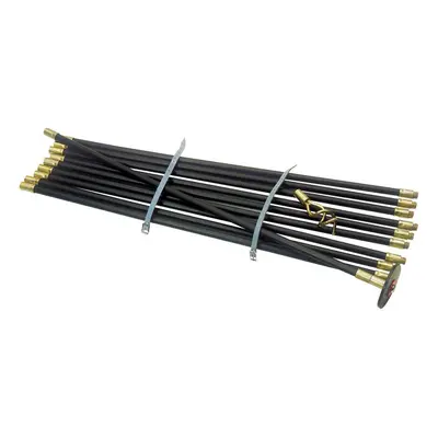 Draper 23540 Polypropylene Drain Rod Set 9M (12 Piece) per set