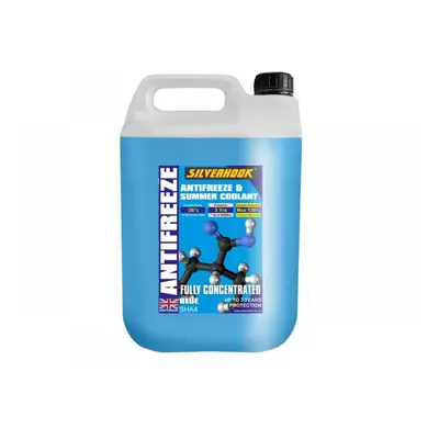 Silverhook SHA4 Fully Concentrated Antifreeze Blue 4.5 Litre