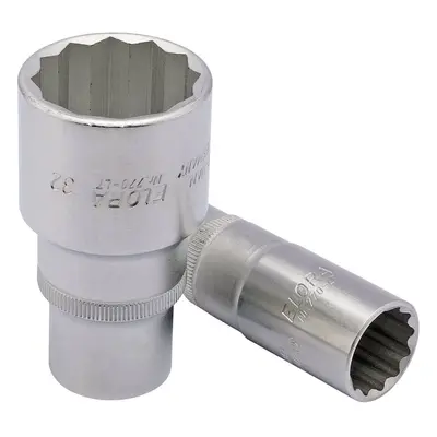 Elora 25119 Deep Bi-Hexagon Socket 1/2in Sq. Dr. 19Mm each