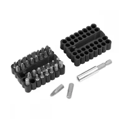 Sealey AK110 Bit & Magnetic Adaptor Set 33Pc