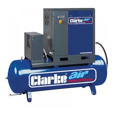 Clarke 2456600 Cxr20Rd 20Hp Industrial Screw Compressor With Air Receiver & Dryer