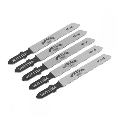 Sealey WJT118A Jigsaw Blade Metal 55Mm 21Tpi - Pack Of 5