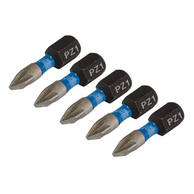 Draper Expert 04950 Pz-Type Impact Screwdriver Bits No.1 X 25Mm 1/4in Hex (Pack Of 5) each 1