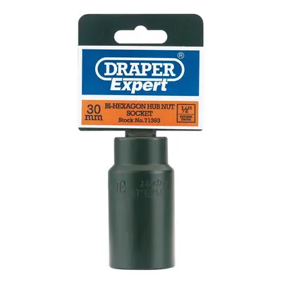 Draper Expert 71393 Hub Nut Impact Socket 1/2in Sq. Dr. 30Mm each