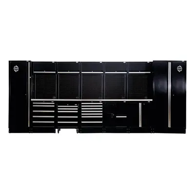 04393 Bunker® Modular Storage Combo With Stainless Steel Worktop (25 Piece)