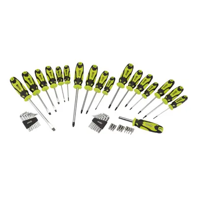 Draper 78619 Screwdriver Hex Key And Bit Set Green (44 Piece) per set