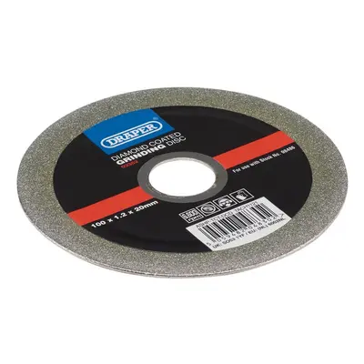 Draper 03352 Diamond-Coated Grinding Disc 100 X 1.2 X 20Mm 1