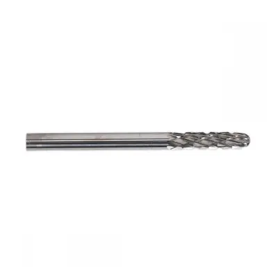 Sealey MCB002 Micro Carbide Burr Ball Nose Cylinder 3Mm Pack Of 3