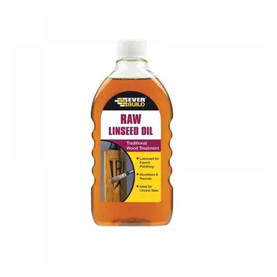 Everbuild Sika 484802 Raw Linseed Oil 500Ml