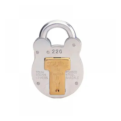 Squire 220 220 Old English Padlock With Steel Case 38Mm