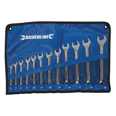 Silverline 633799 Combination Spanner Set 12Pce 6 - 22Mm Each 1