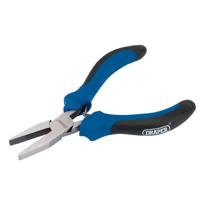 Draper 12536 Soft Grip Flat Nose Mini Pliers 115Mm each