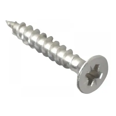 Forgefix POZI425SS Multi-Purpose Pozi Compatible Screw Csk St S/Steel 4.0 X 25Mm Box 200