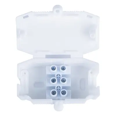 Dencon 1926WNB 3 Pole Connector Box 10A White