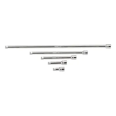 Draper Expert 16768 Wobble Extension Bar Set 3/8in Sq. Dr. Micro Satin Chrome (5 Piece) per set