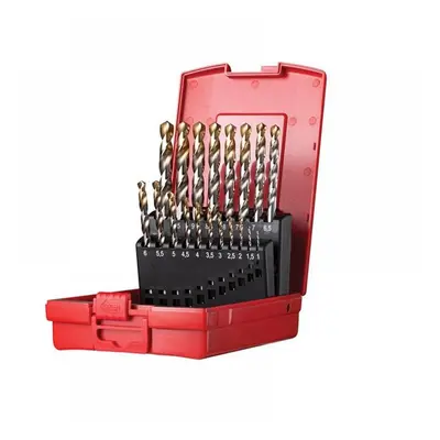 Dormer A095201 A095 Set 201 A002 Hss Tin Coated Jobber Drill Set Of 19 1.0-10.0 X 0.5Mm