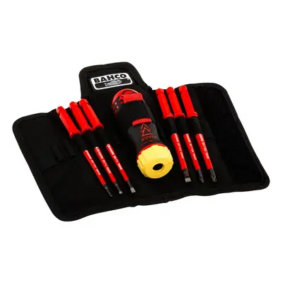 Bahco 808062 Insulated Ratcheting Screwdriver Set 6 Piece