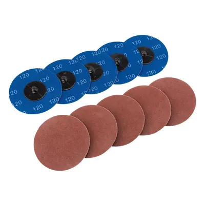 Draper 75617 Aluminium Oxide Sanding Discs 75Mm 120 Grit (Pack Of 10) per pack