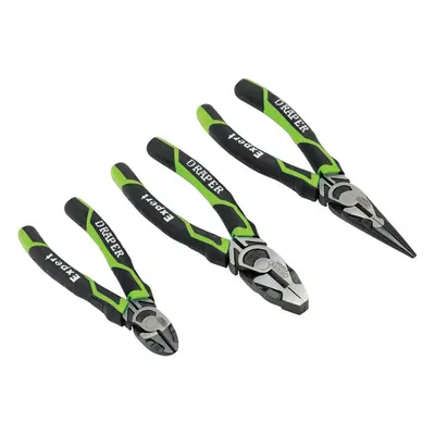 Draper Expert 28035 High Leverage Plier Set Green (3 Piece) each 3