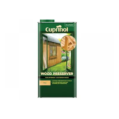 Cuprinol 5330418 Wood Preserver Clear 5 Litre