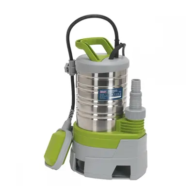 Sealey WPS225P Submersible Stainless Water Pump Automatic Dirty Water 225L/Min 230V