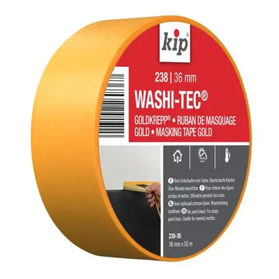 Kip® 222604 238 Premium Washi-Tec® Masking Tape 36Mm X 50M