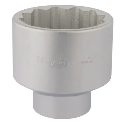 Elora 67418 Bi-Hexagon Socket 1in Sq. Dr. 75Mm each