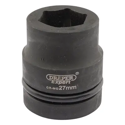 Draper Expert 05108 Expert Hi-Torq® 6 Point Impact Socket 1in Sq. Dr. 27Mm each