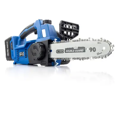 Hyundai Cordless 4Ah Chainsaw 20V Lithium Ion Brushless Li-Ion | Hy2190