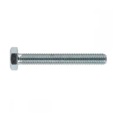 Sealey SS1075 Ht Setscrew M10 X 75Mm 8.8 Zinc Pack Of 25