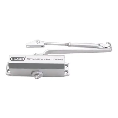 Draper 62893 Adjustable Automatic Door Closer For Doors Between 25Kg And 45Kg each