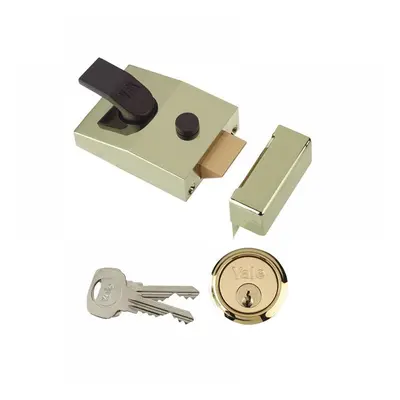 Yale Locks 630089001542 89 Deadlock Nightlatch 60Mm Backset Brasslux Finish Box