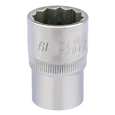 Elora 24640 Bi-Hexagon Socket 1/2in Sq. Dr. 19Mm each