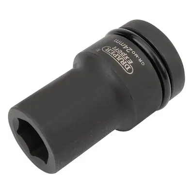 Draper Expert 05139 Expert Hi-Torq® 6 Point Deep Impact Socket 1in Sq. Dr. 24Mm each