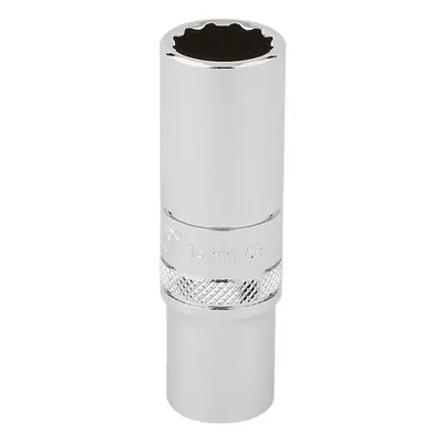 Draper Expert 32955 Hi-Torq® 12 Point Deep Socket 3/8in Sq. Dr. 14Mm each