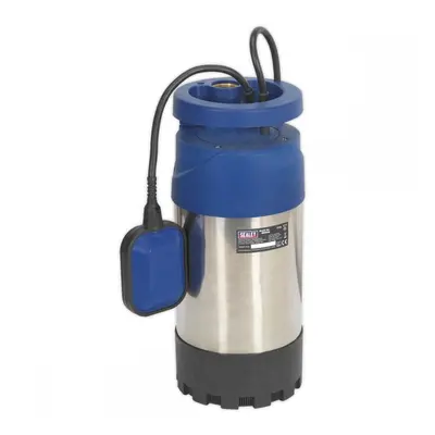 Sealey WPS92A Submersible Stainless Water Pump Automatic 92L/Min 40M Head 230V