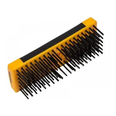 Roughneck 52-060 Heavy-Duty Scrub Brush Soft Grip 200Mm (8In) No Handle